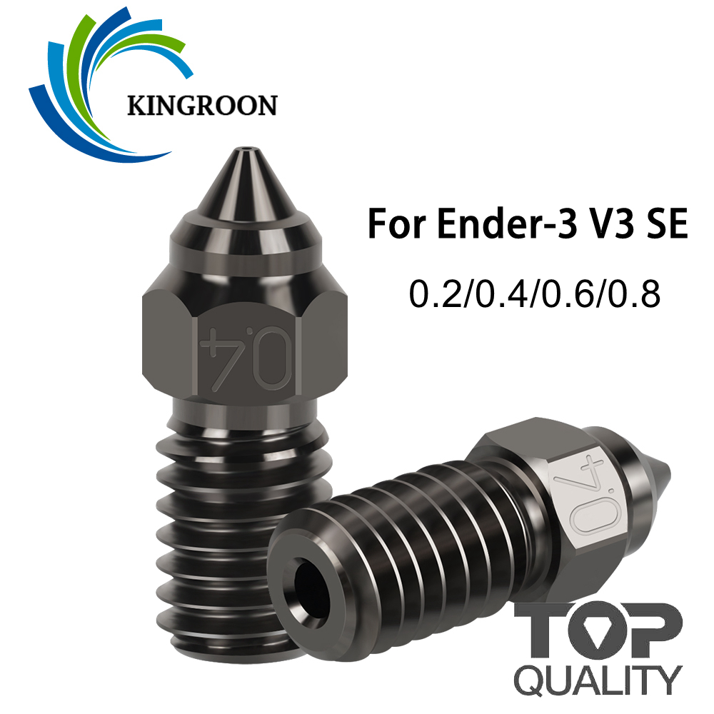 Creality Printer Ender 3 V3 - Boquilla de acero endurecido para Creality