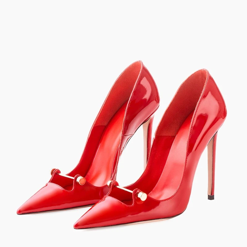 Nuevos zapatos de tacón alto c - Pipe Bending Spring reseña y precio