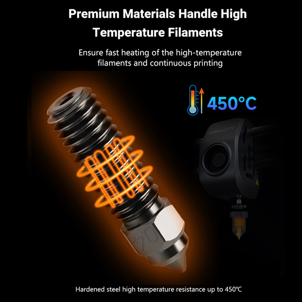 Boquilla para Creality K1 Max  - Creality Printer K1 reseña y precio