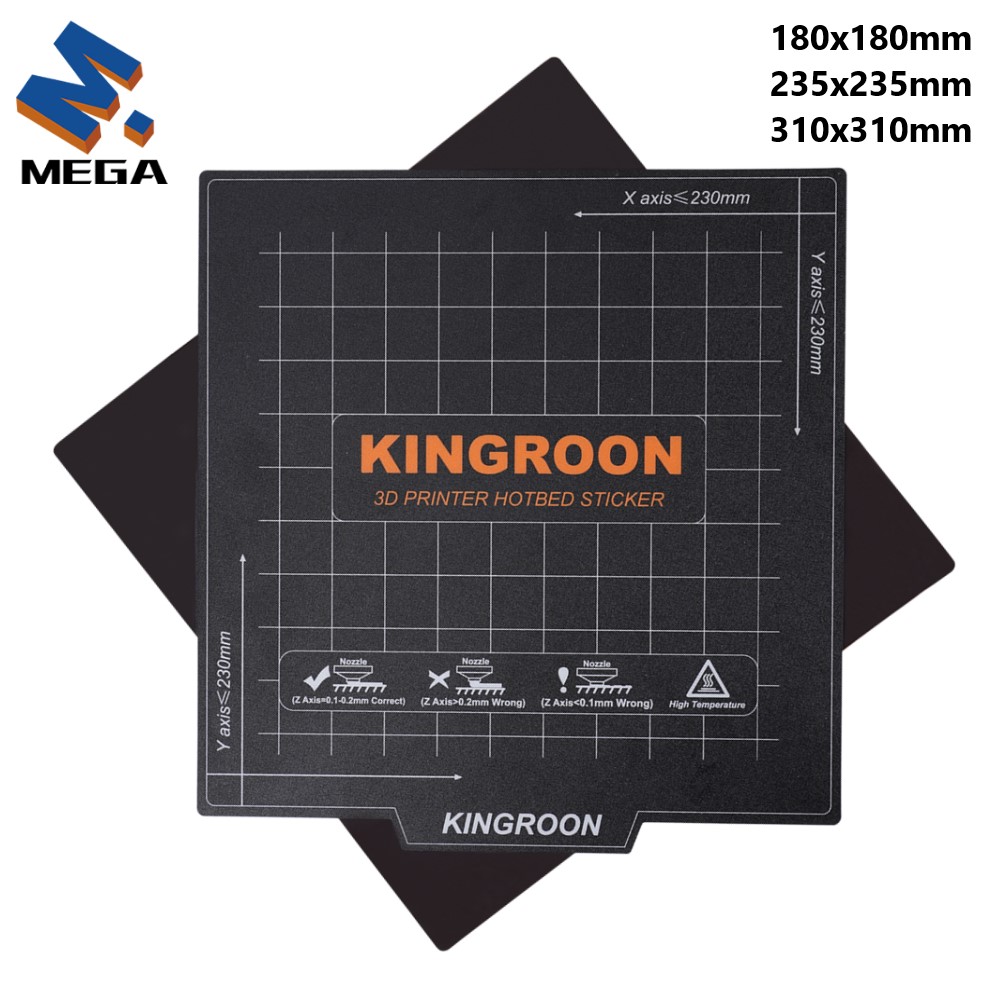 KINGROON-cama térmico magnétic - Creality Printer K1 reseña y precio