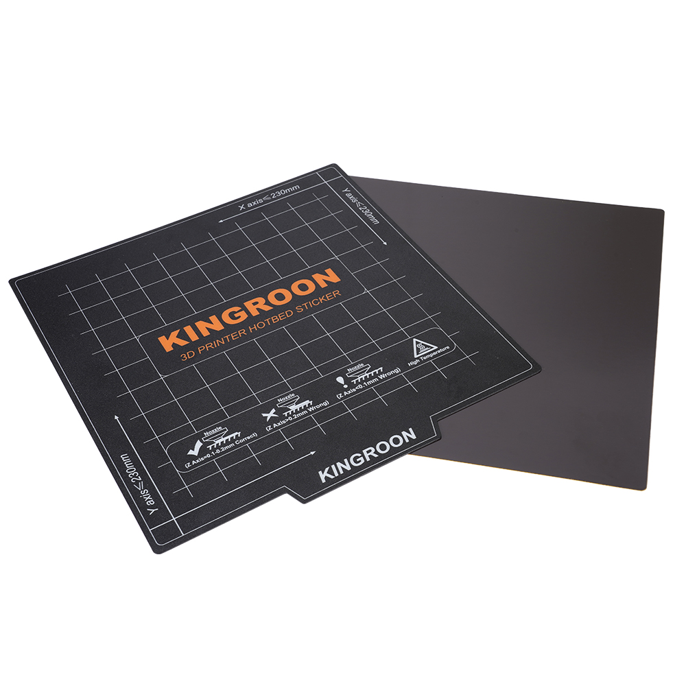 KINGROON-cama térmico magnétic - Creality Printer K1 reseña y precio