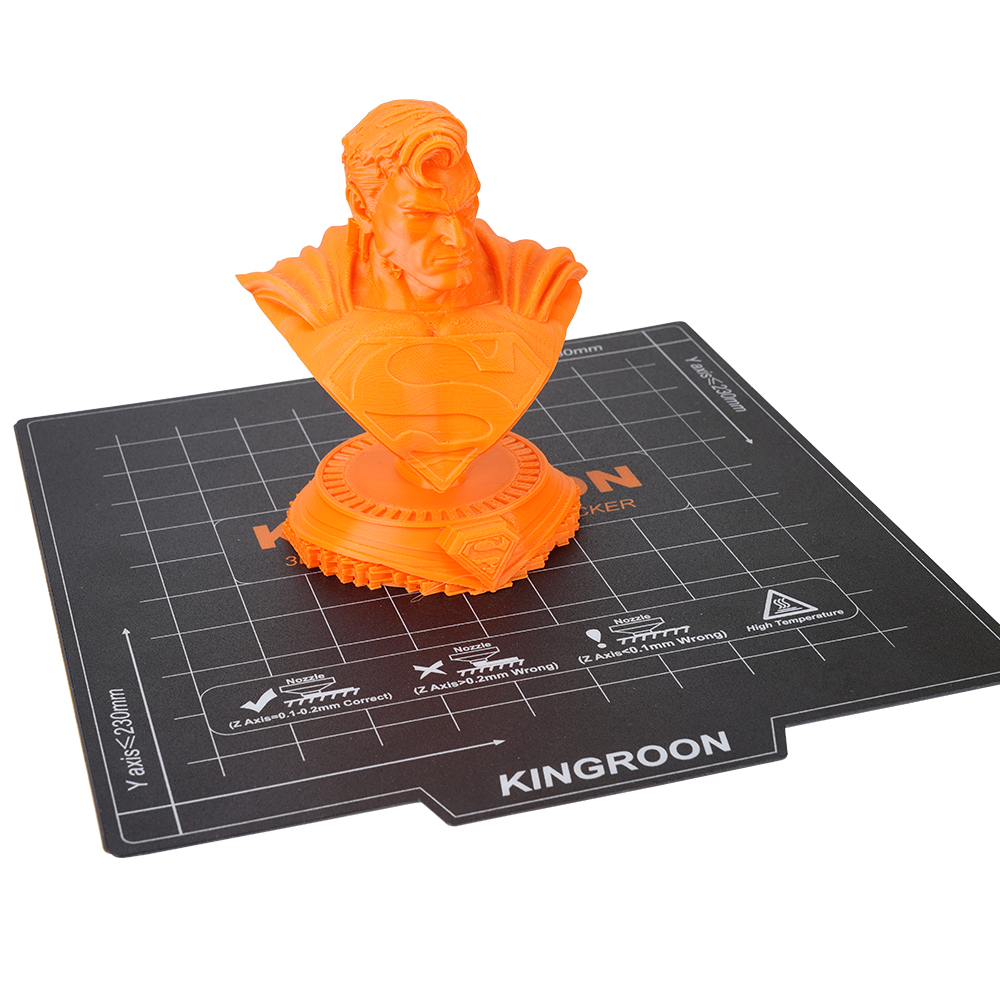 KINGROON-cama térmico magnétic - Creality Printer K1 reseña y precio