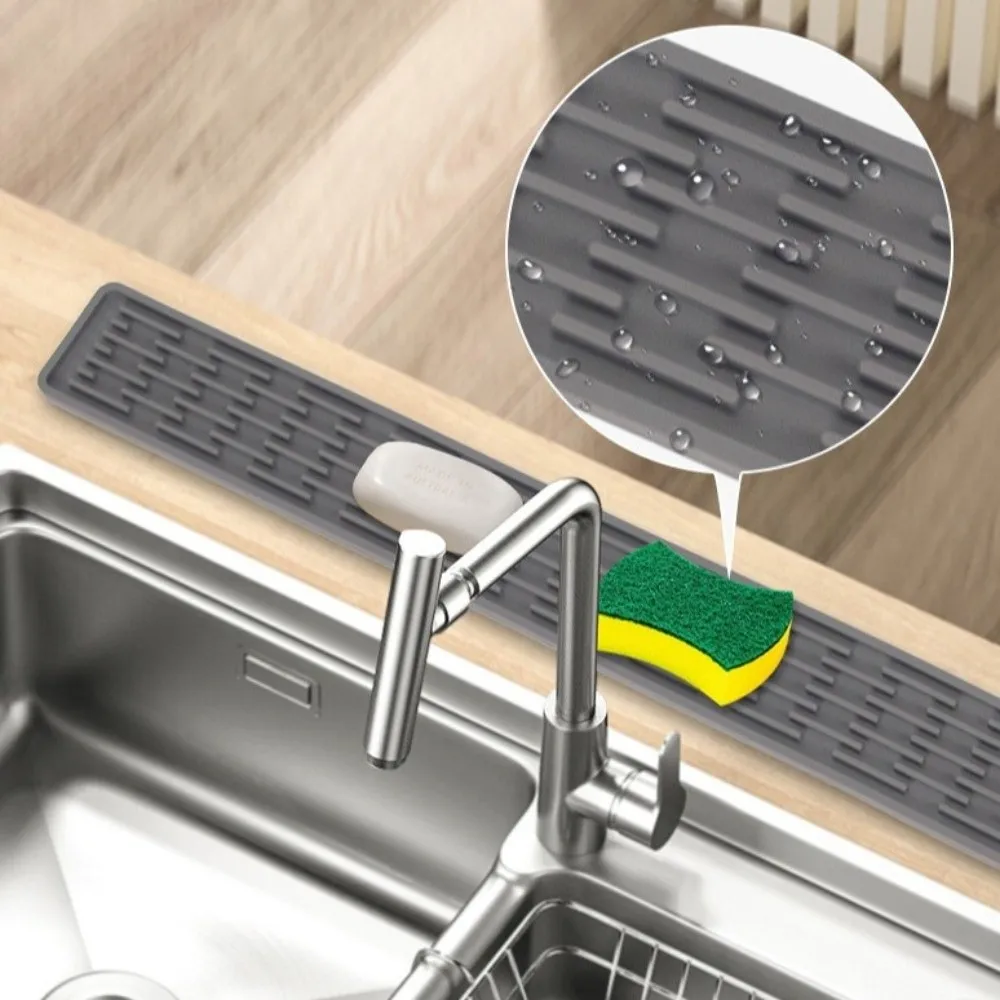 Estera de drenaje de silicona  - Silicone Tap Washer reseña y precio